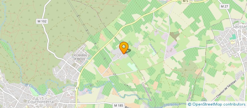 localisation de l'entreprise C.R à MONTPELLIER