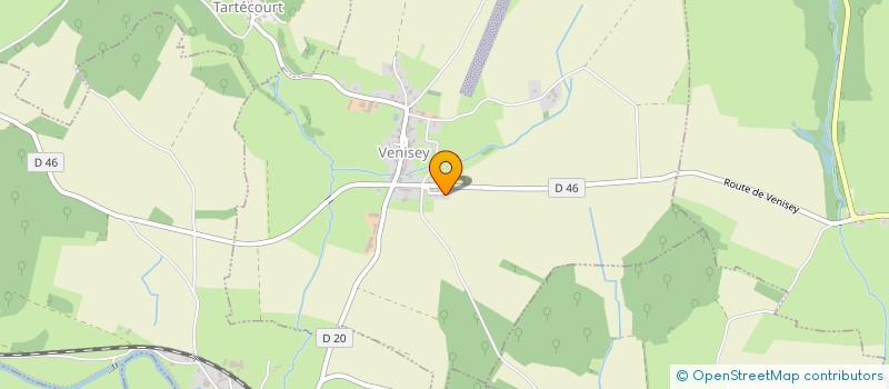 localisation de l'entreprise C.R.A.M  VENISEY