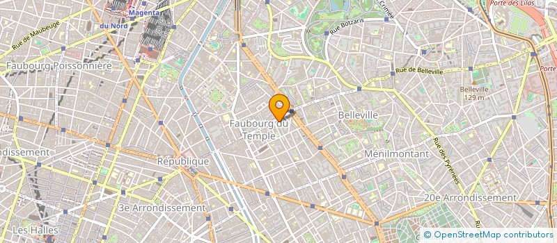 localisation de l'entreprise C.R.B. PRO  PARIS