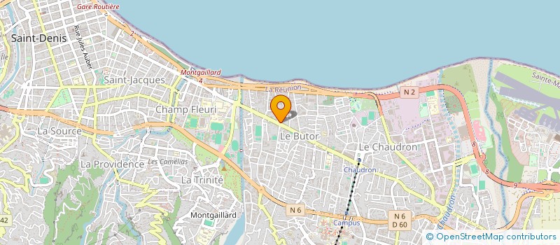 localisation de l'entreprise C & R CONSULTING  SAINT-DENIS