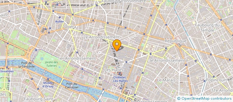 localisation de l'entreprise C.R. COUTURE  PARIS