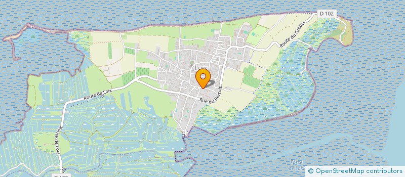 localisation de l'entreprise C R D  LOIX