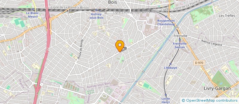 localisation de l'entreprise C.R.D.P à AULNAY-SOUS-BOIS