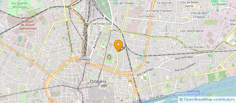 localisation de l'entreprise C.R.D.T SARL à ORLEANS