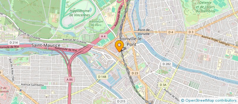 localisation de l'entreprise C.R.E.A.M CONSULTING RECIPES EXPERTISE AND MANAGEMENT à SAINT-MAURICE