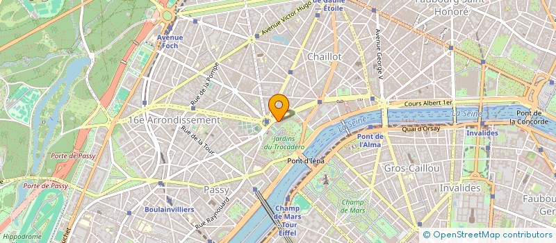 localisation de l'entreprise C R E I E C à PARIS