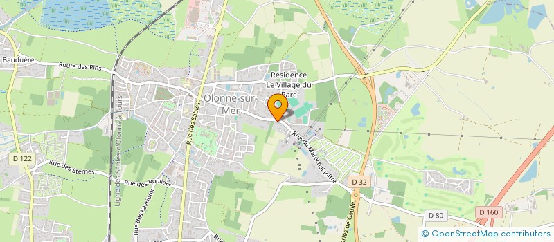 localisation de l'entreprise C.R. EXPERTISES ET CONSEILS à LES SABLES D'OLONNE