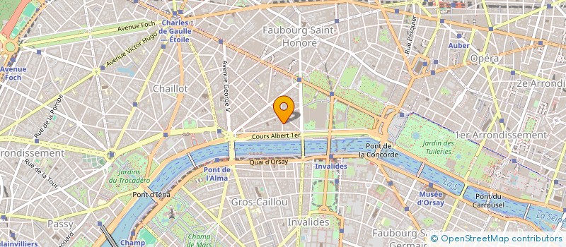 localisation de l'entreprise C.R.I.C.I.C. à PARIS