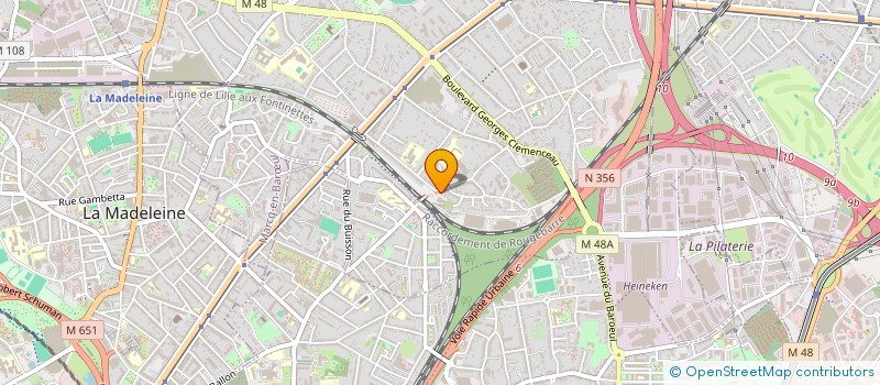 localisation de l'entreprise C Ó R K A à MARCQ-EN-BARŒUL