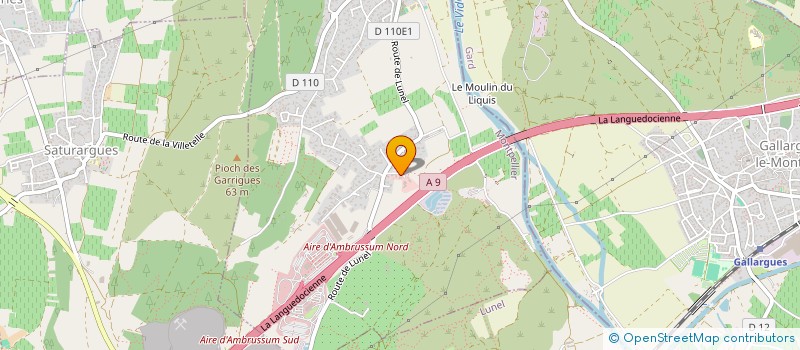 localisation de l'entreprise C R L  VILLETELLE