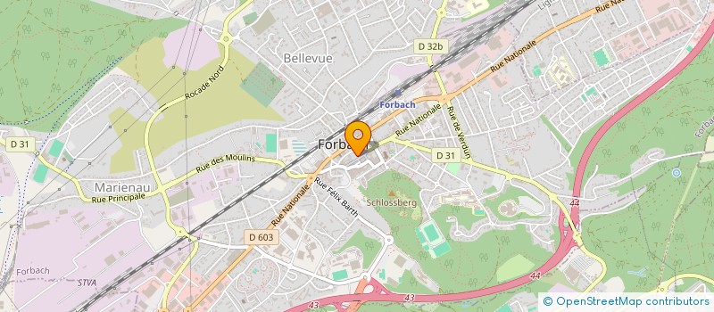 localisation de l'entreprise C.R.L. PLAYERS à FORBACH