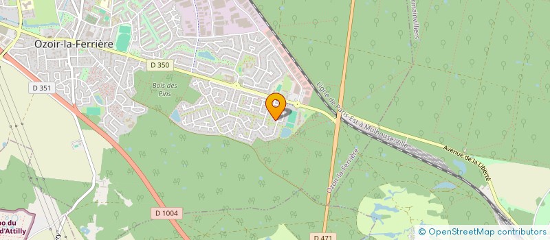 localisation de l'entreprise C.R.M.  OZOIR LA FERRIERE