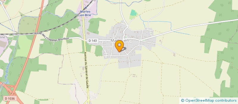 localisation de l'entreprise C R M CONSTRUCTION RENOVATION MACONNERIE  LA HOUSSAYE-EN-BRIE