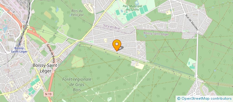 localisation de l'entreprise C R M INNOVATION à BOISSY-SAINT-LEGER