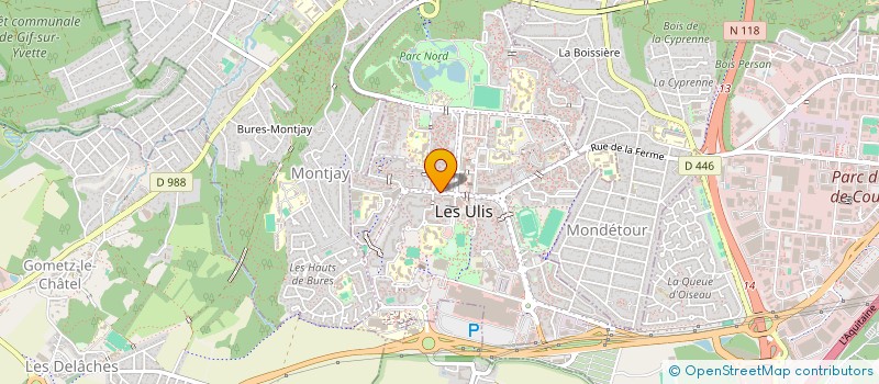localisation de l'entreprise C.R.M TRANSPORT à LES ULIS
