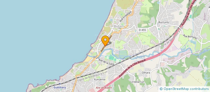 localisation de l'entreprise C&R MASLAG  BIDART