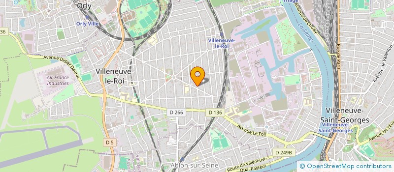 localisation de l'entreprise C R N à VILLENEUVE-LE-ROI