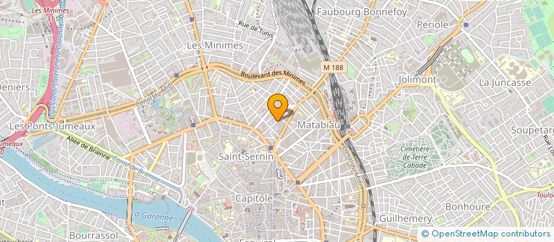 localisation de l'entreprise C.R.O.S. à TOULOUSE