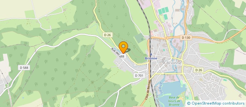 localisation de l'entreprise C.R.P  BRIONNE