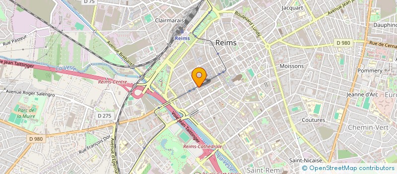 localisation de l'entreprise C R P D A A à REIMS