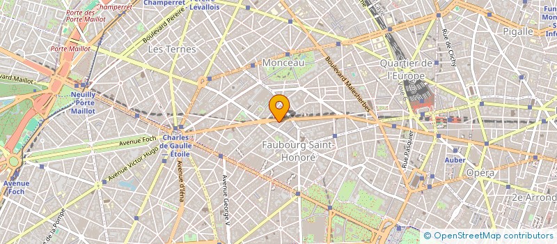localisation de l'entreprise C.R. PATRIMOINE à NEUILLY-SUR-SEINE