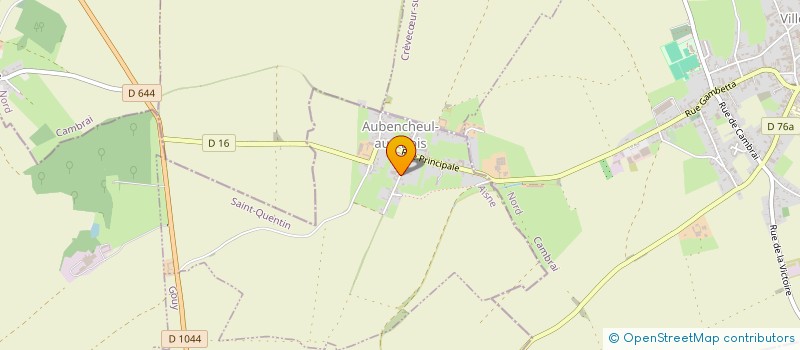 localisation de l'entreprise C.R.T à AUBENCHEUL-AUX-BOIS