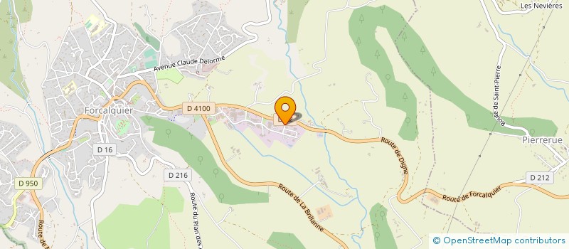 localisation de l'entreprise C.R.T. à FORCALQUIER