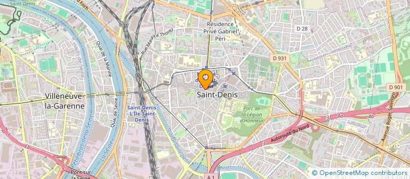 localisation de l'entreprise C.R.T.  SAINT-DENIS