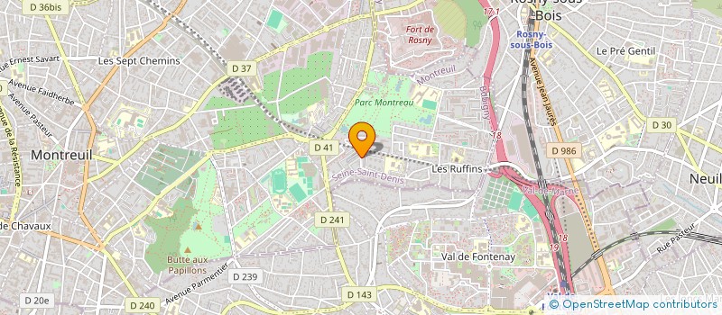 localisation de l'entreprise C R T I CONNECT à MONTREUIL