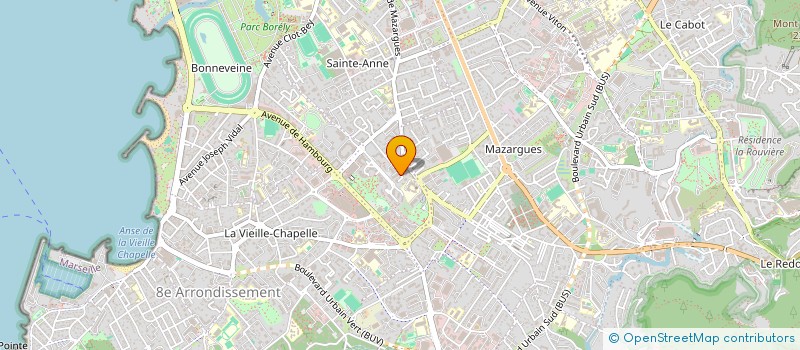 localisation de l'entreprise C.R.TAXI 13 à MARSEILLE