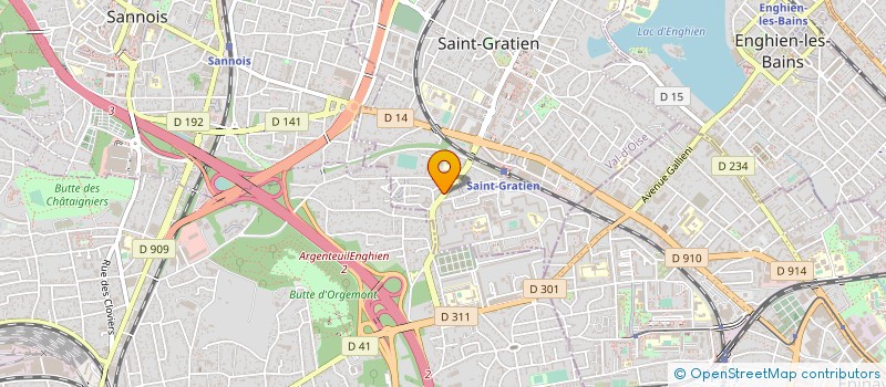 localisation de l'entreprise C & RB à MONTREUIL