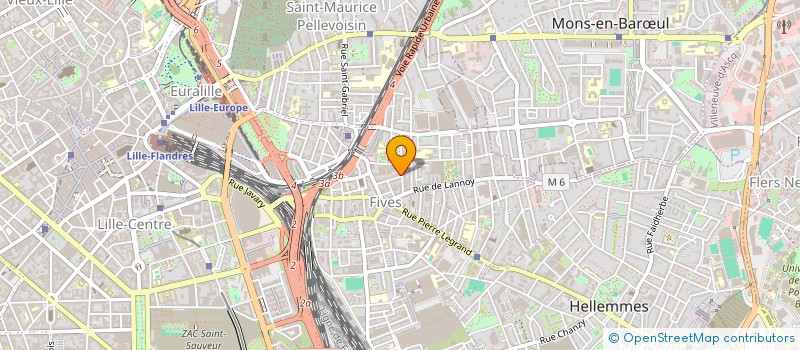localisation de l'entreprise C*RED à LILLE