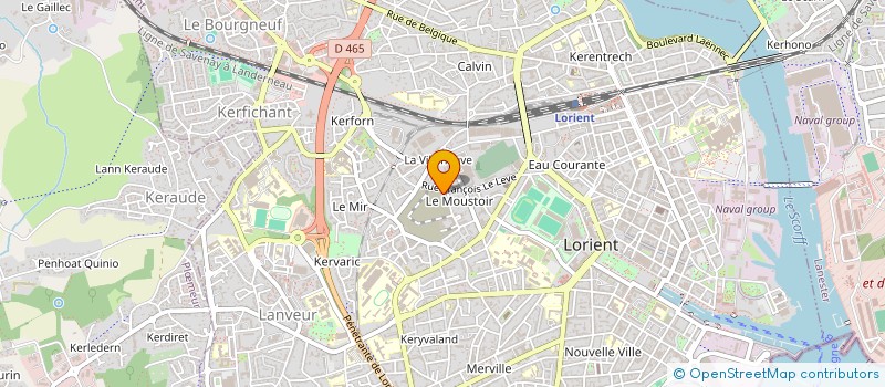 localisation de l'entreprise C.RENOV  LORIENT