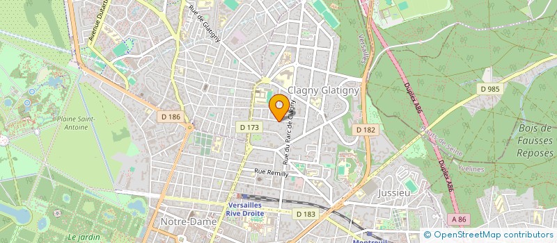 localisation de l'entreprise C'REPARTI à VERSAILLES