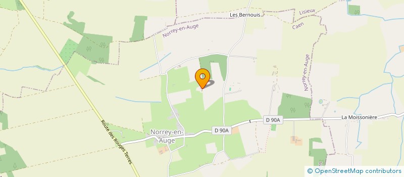 localisation de l'entreprise C.RICHARD PAYSAGE  NORREY-EN-AUGE