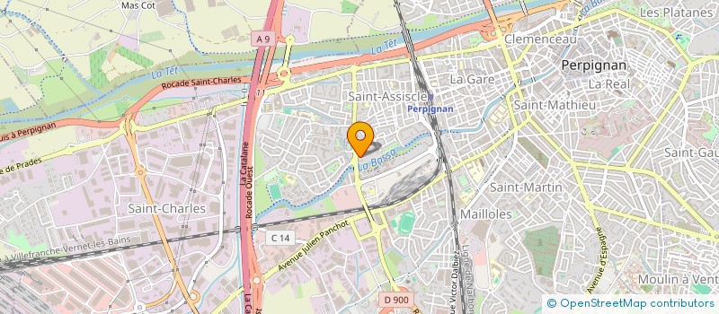 localisation de l'entreprise C ROCKMORE  PERPIGNAN