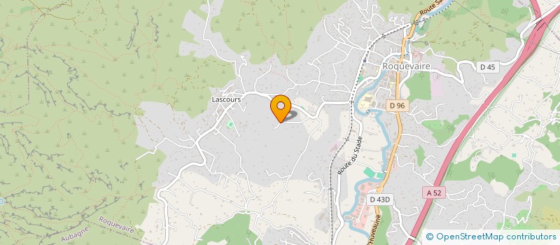 localisation de l'entreprise C'ROQUE'VIE  ROQUEVAIRE