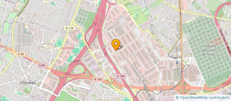 localisation de l'entreprise C.S  CHEVILLY-LARUE