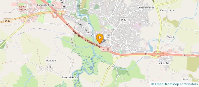 localisation de l'entreprise C.S  MUZILLAC