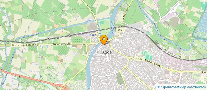 localisation de l'entreprise C.S. à AGDE