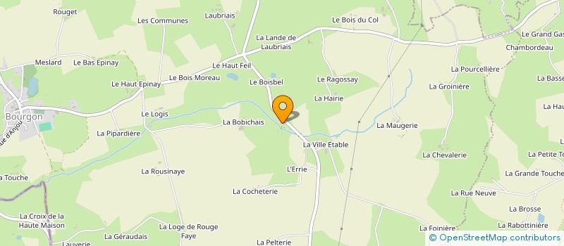 localisation de l'entreprise C &S à LAUNAY-VILLIERS
