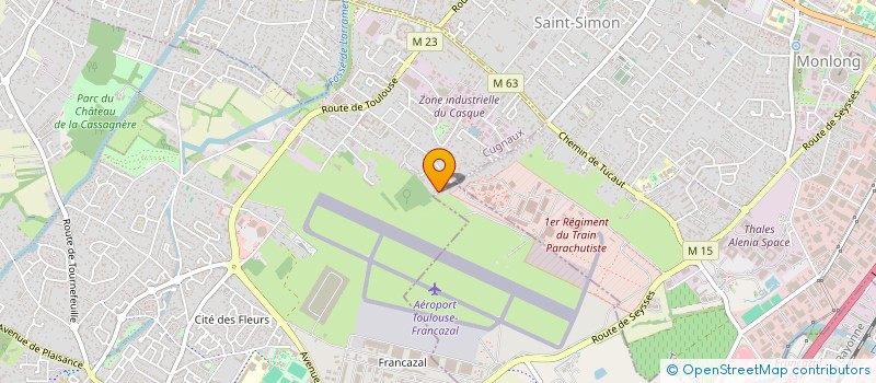 localisation de l'entreprise C S  CUGNAUX