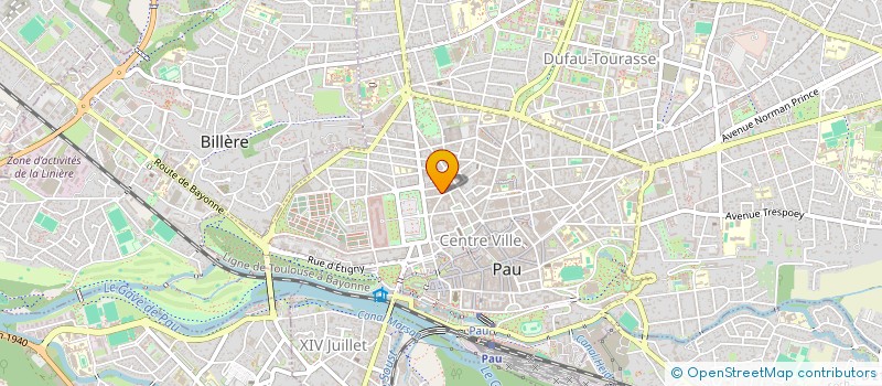 localisation de l'entreprise C & S à PAU