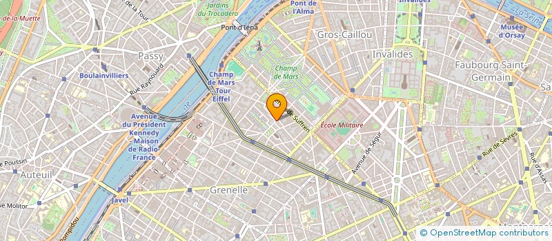 localisation de l'entreprise C.S.A. IMMOBILIER  PARIS