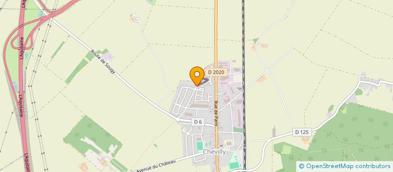 localisation de l'entreprise C.S ALOE  CHEVILLY