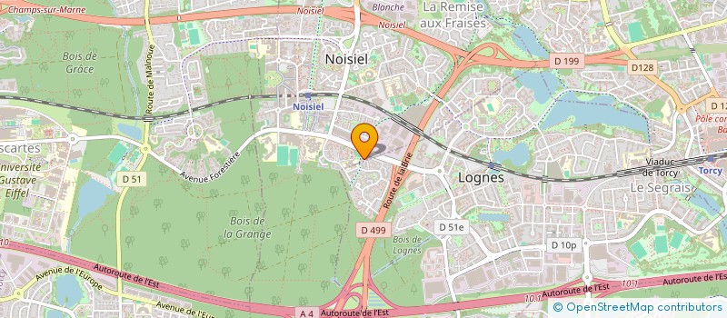 localisation de l'entreprise C.S. ARMBRUSTER  NOISIEL