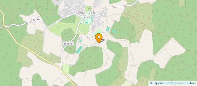 localisation de l'entreprise C.S. AUTO  MEJANNES-LE-CLAP