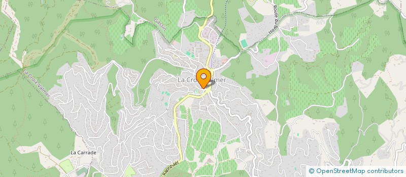 localisation de l'entreprise C S B B  LA CROIX-VALMER