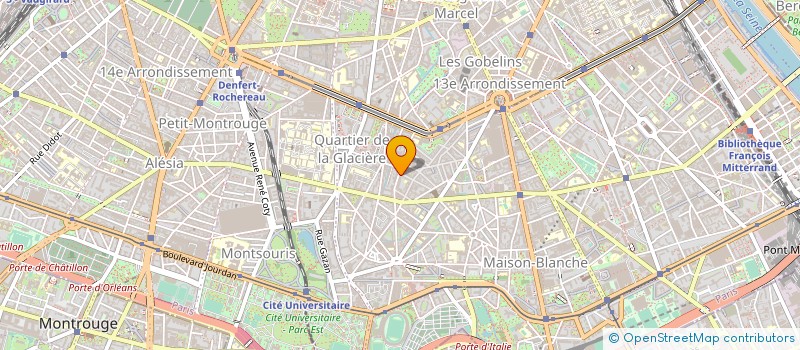 localisation de l'entreprise C S B I (COMPTA SAISIE BUREAUT INFORMAT) à PARIS