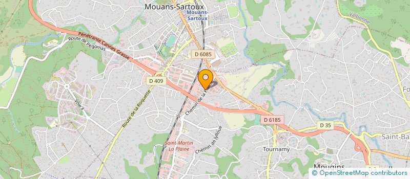 localisation de l'entreprise C S C à MOUGINS